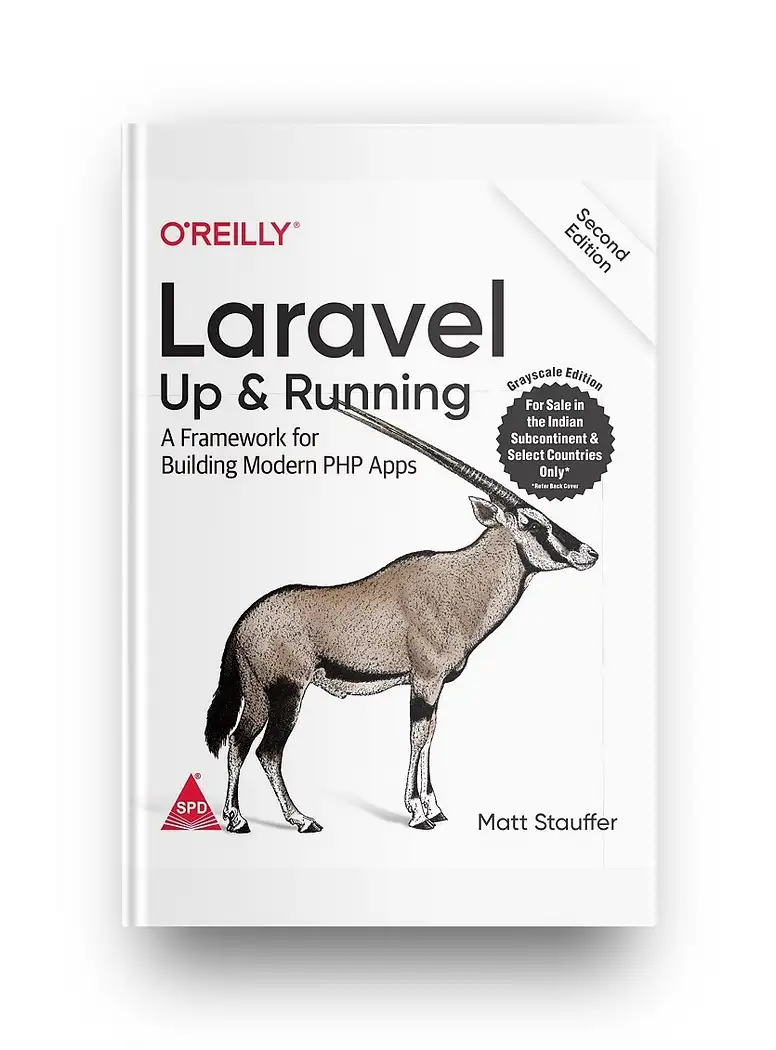 Laravel: Up & Running este una dintre cele mai bune cărți PHP pentru învățarea cadrelor PHP