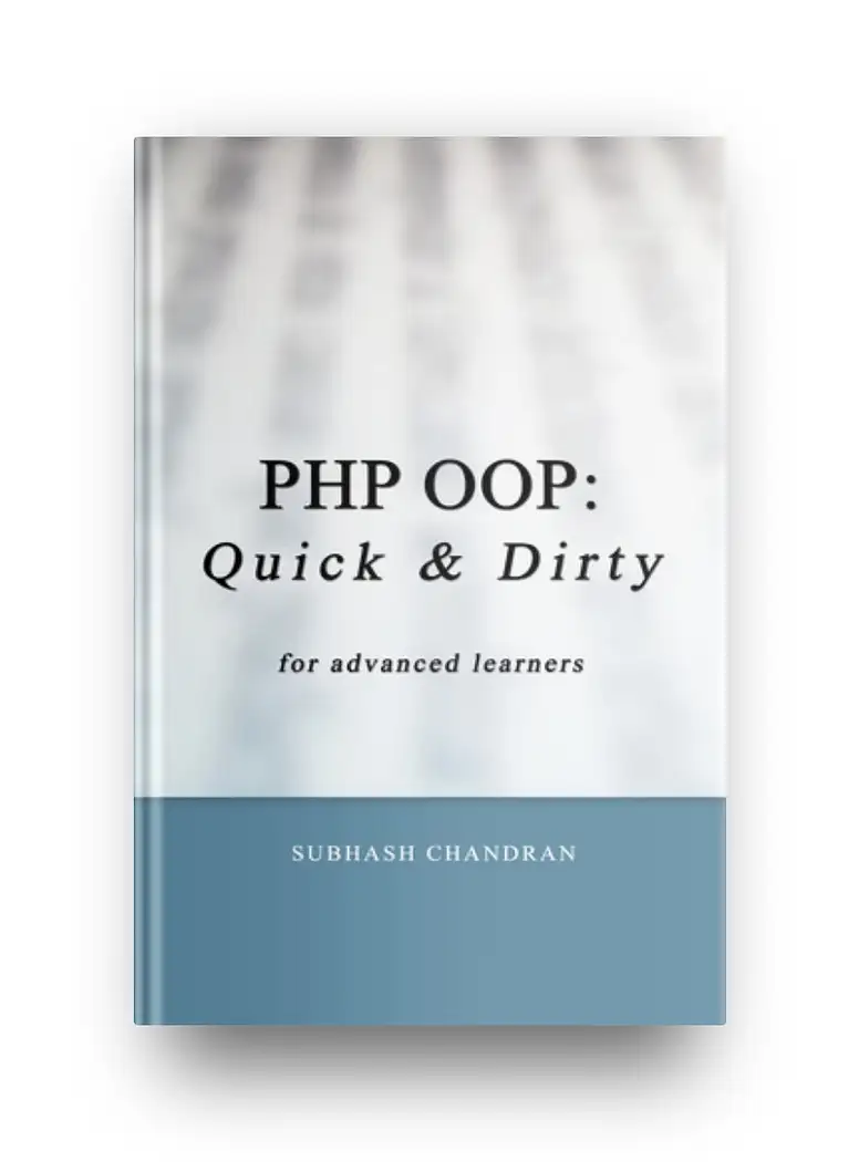 PHP ООП: быстро и грязно для продвинутых учащихся