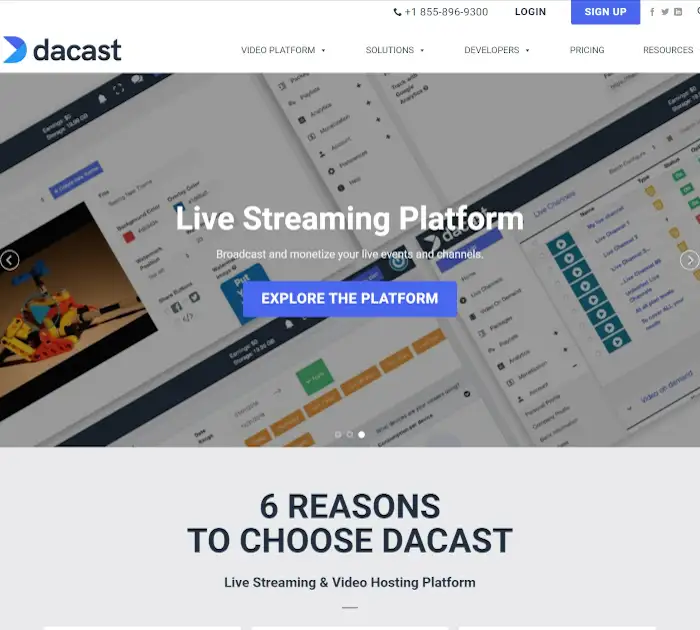 En iyi OTT platformları: Dacast