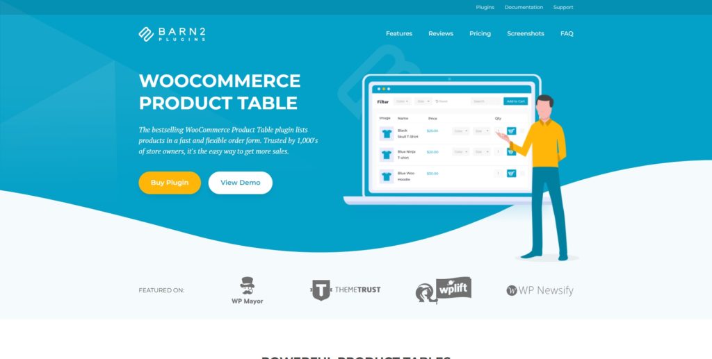 la tabella dei prodotti woocommerce crea la visualizzazione dell'elenco dei prodotti woocommerce