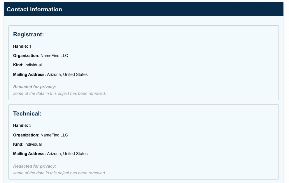 Resultados da pesquisa da ICANN