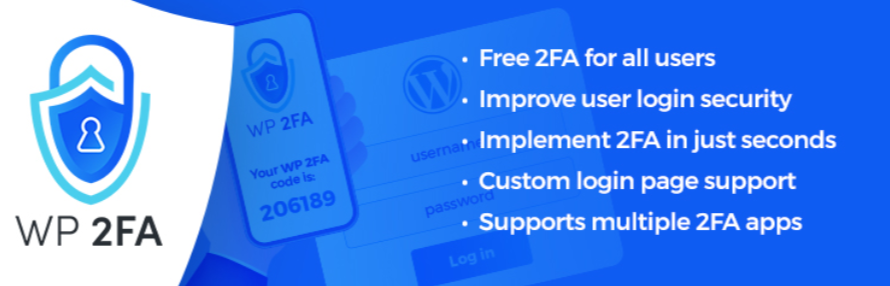 WordPress-Sicherheitstipps WP 2FA