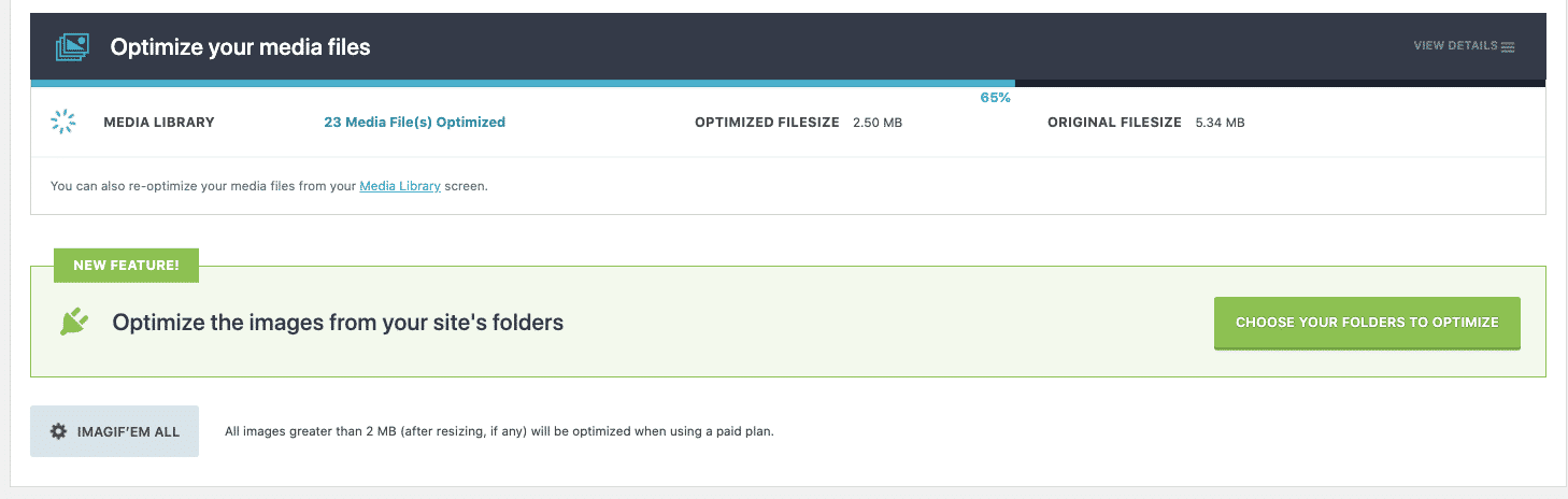 Iamgify - Proses optimasi