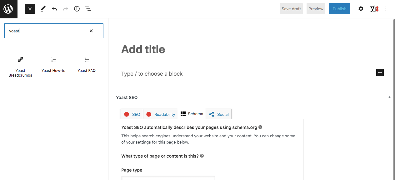 Blocuri de date structurate Yoast