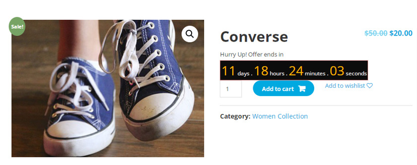 добавить-woocommerce-продукт-обратный отсчет