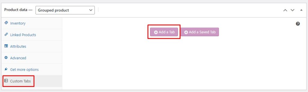 Aggiungi una scheda personalizzata a un prodotto WooCommerce