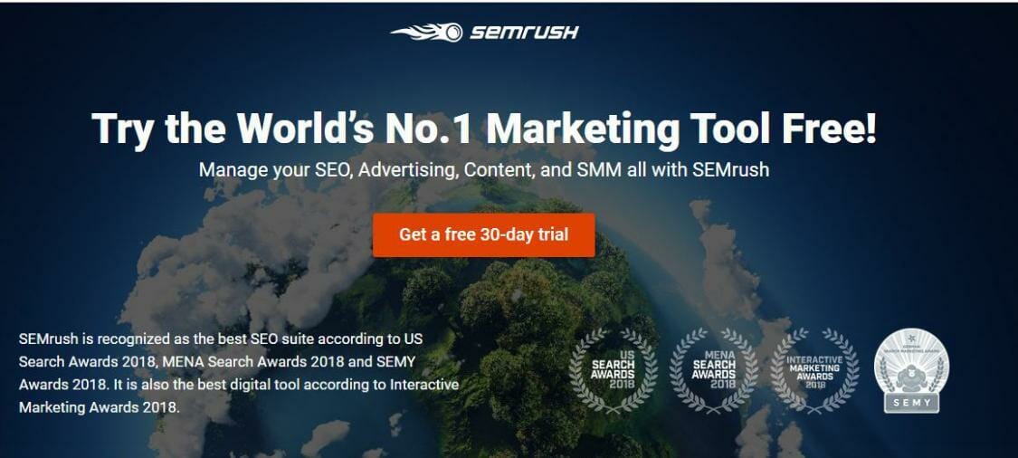 SEMRush：マーケティングキャンペーン