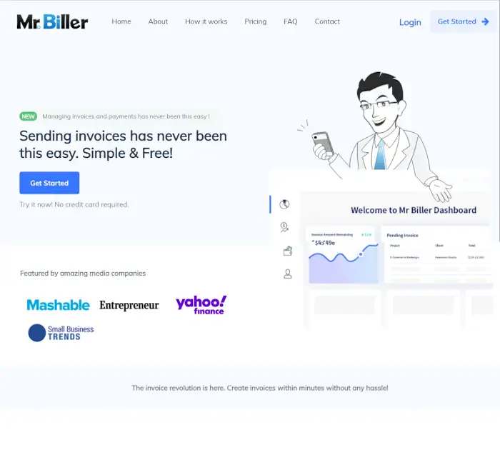 Cel mai bun software gratuit de facturare: MrBiller