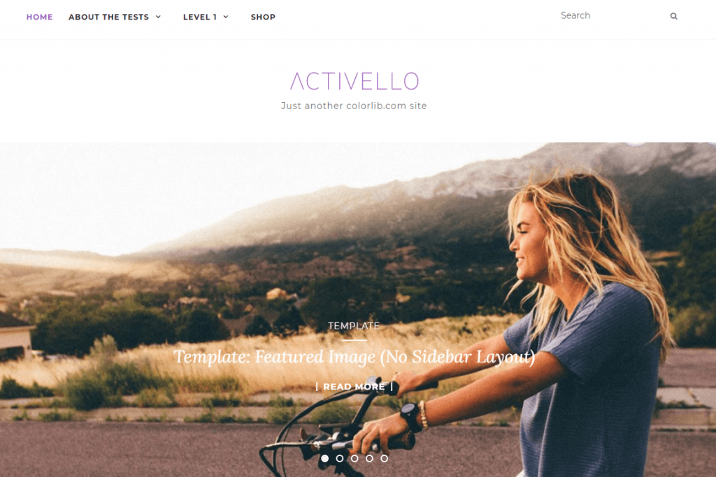 Activello: temi gratuiti per blog WordPress