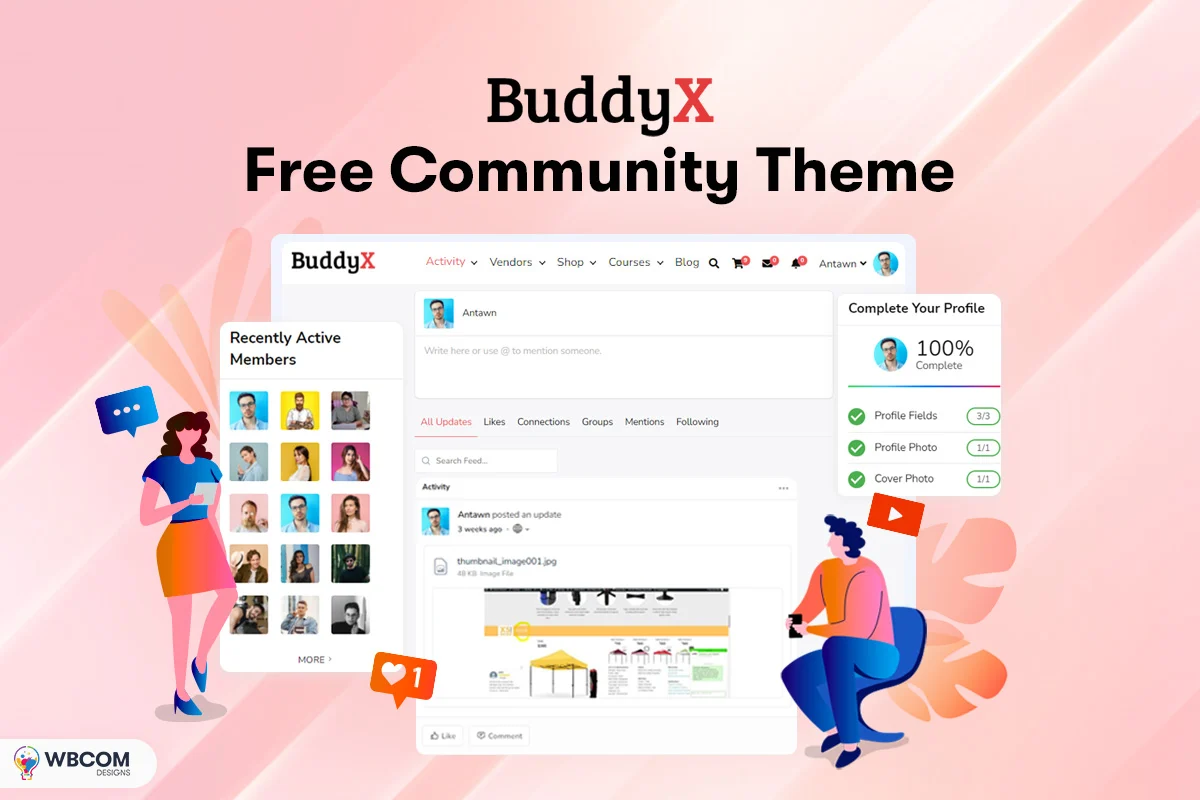 Тема BuddyX