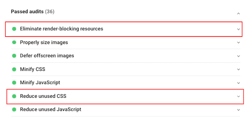 Pasó auditorías con WP Rocket - Fuente: PSI