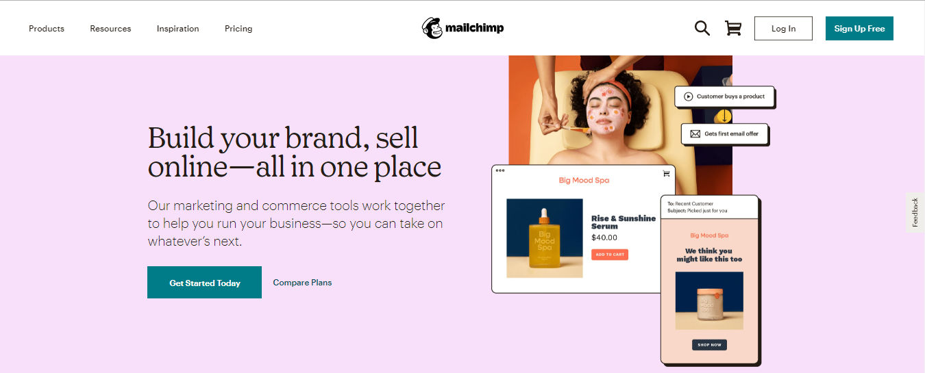 MailChimp- Satış E-posta Araçları