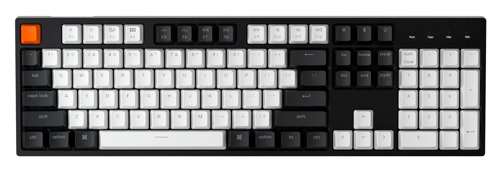 Cele mai bune tastaturi mecanice: Keychron C2 Wired