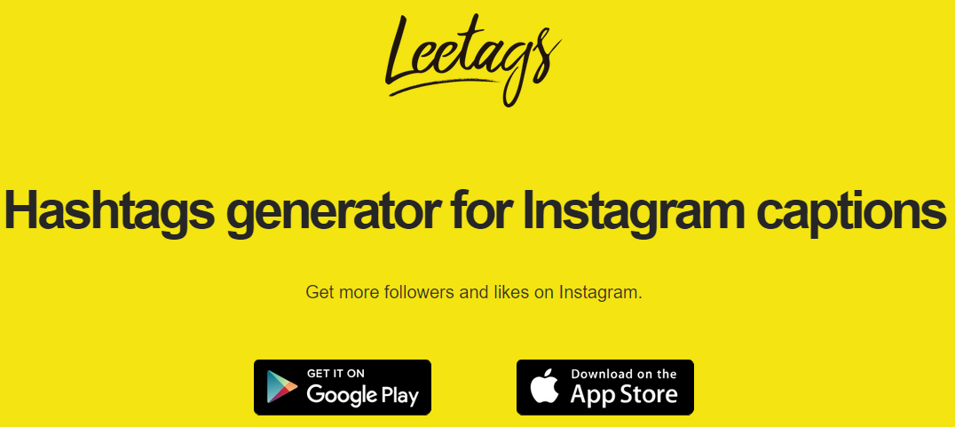 LeeTags- เครื่องมือการตลาด Instagram