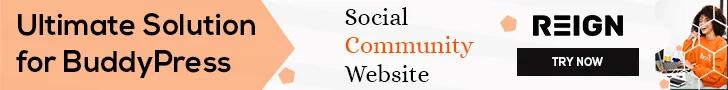 sitio web de WordPress de la comunidad social