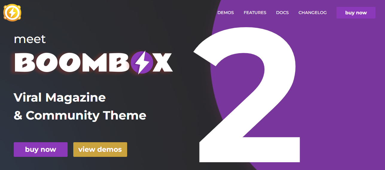 Boombox – WordPress-Comic-Thema