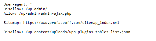 ไฟล์ wordpress robots.txt