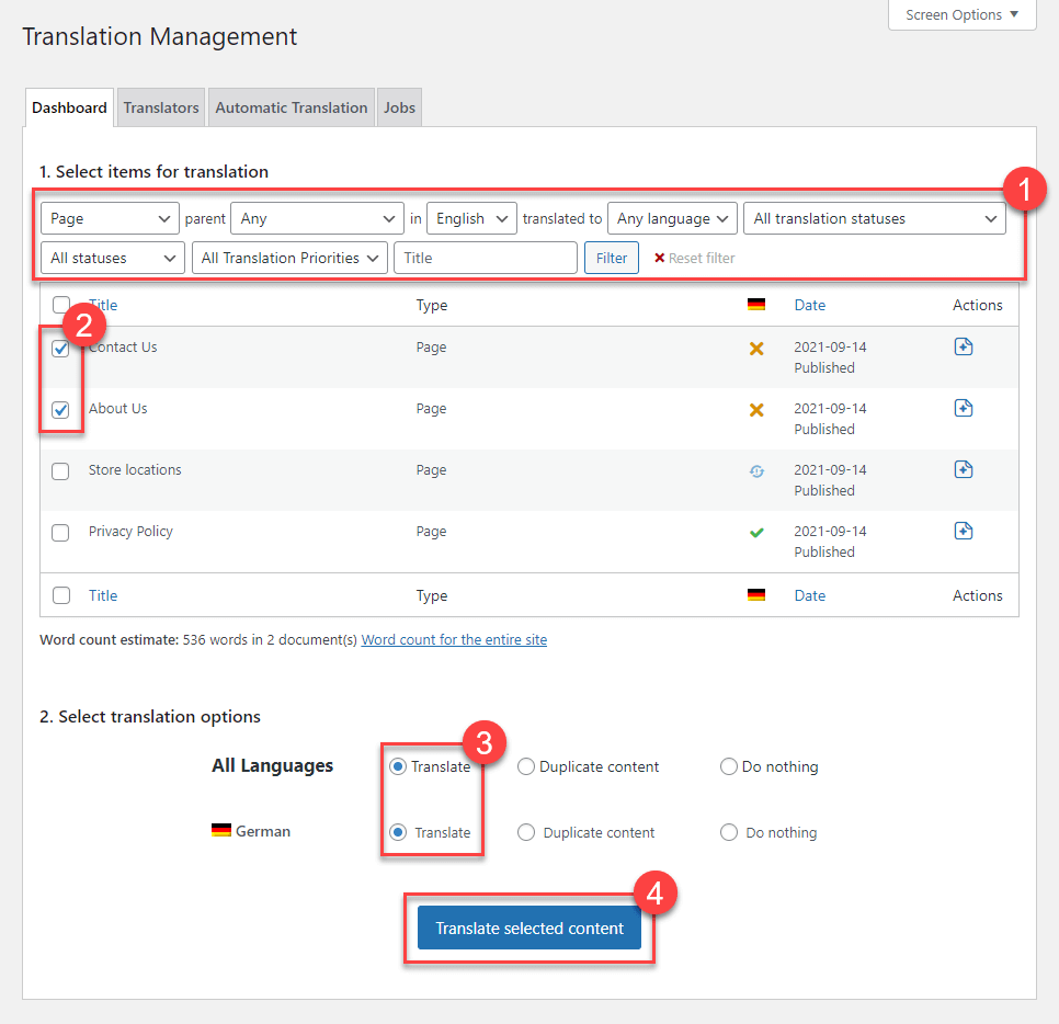 PPWP Pro: Übersetzen Sie ausgewählte WordPress-Inhalte