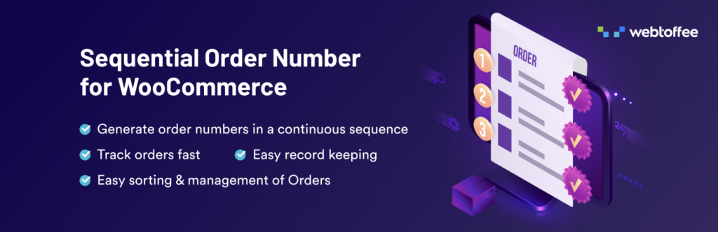 WooCommerce için Sıralı Sipariş Numaraları (Ücretsiz eklenti)