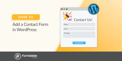 Comment ajouter un formulaire de contact dans WordPress