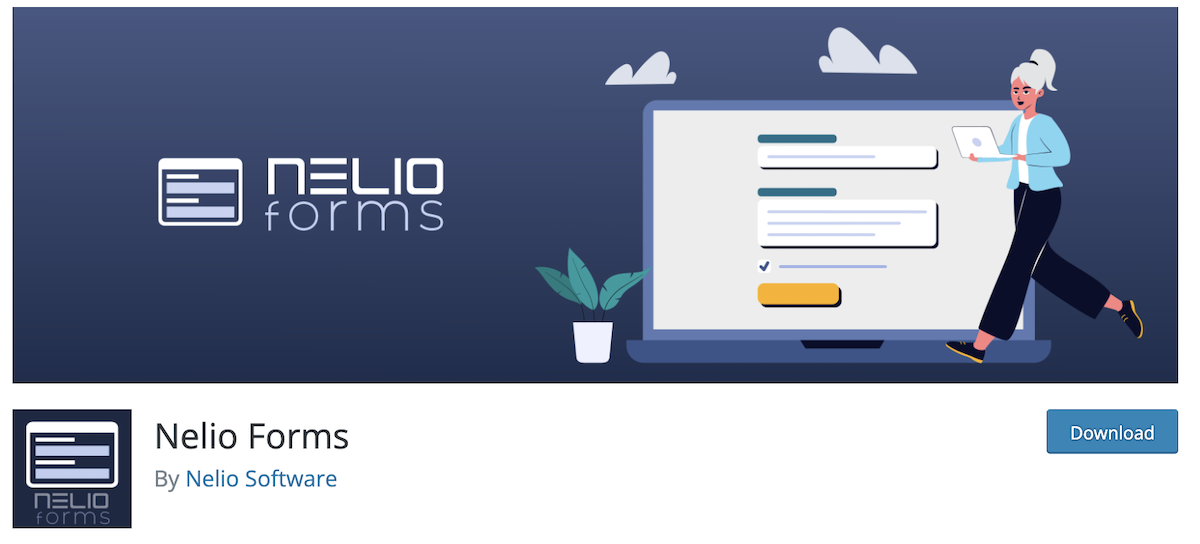 Plugin Nelio Forms dans WordPress.org