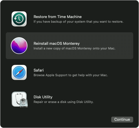 Comment réinstaller macOS