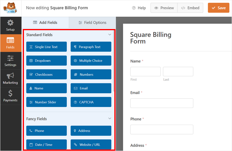 wpforms drag and drop form builder