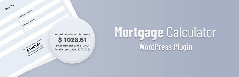 Ninja Mortgage Calculator – 适用于 WordPress 的最佳抵押贷款插件