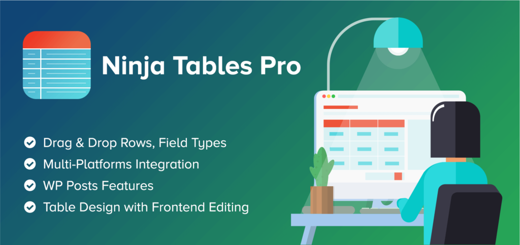 Ninja Tables Pro-Banner