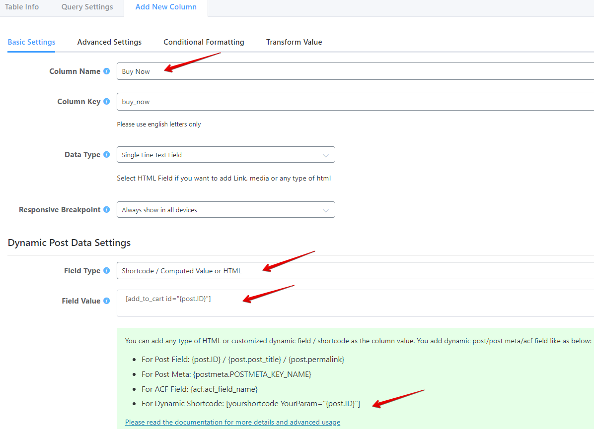 ¿Cómo puedo agregar datos a las tablas de WordPress desde las publicaciones?