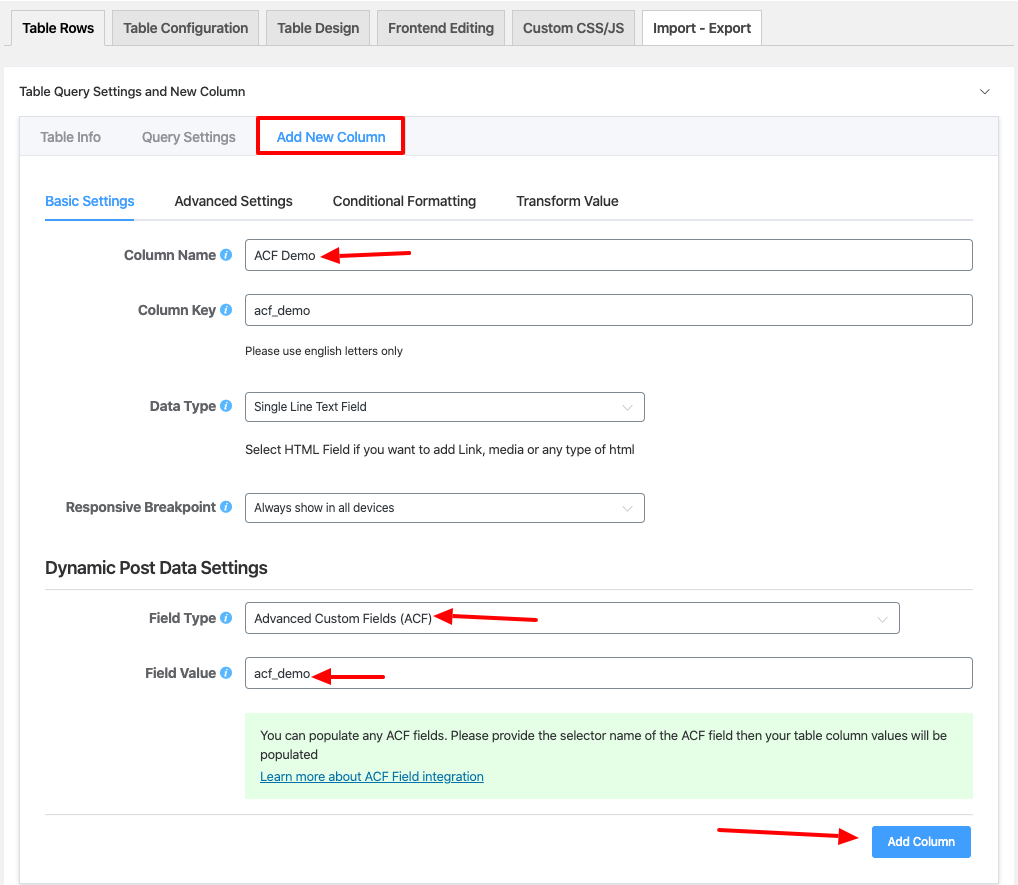 cara sederhana untuk menambahkan data ke tabel WordPress dari posting