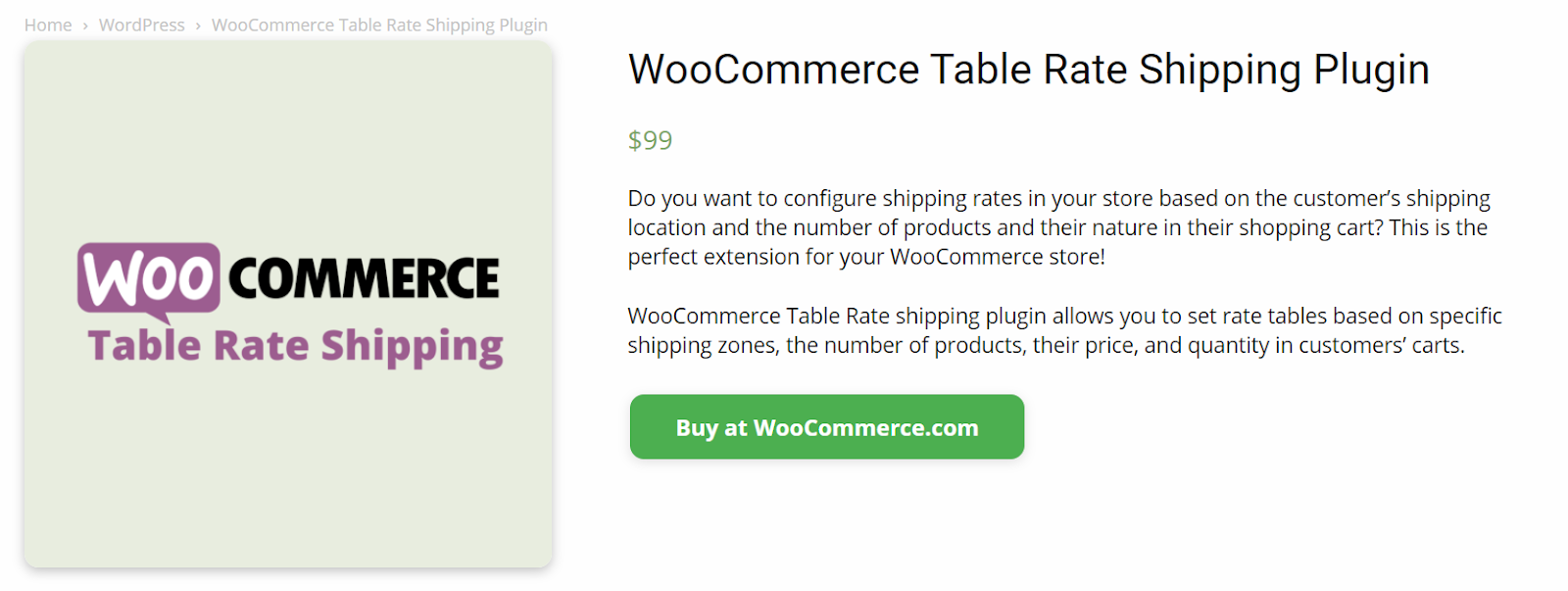 Plugin de expediere pentru tarife de masă woocommerce, pluginuri de expediere woocommerce