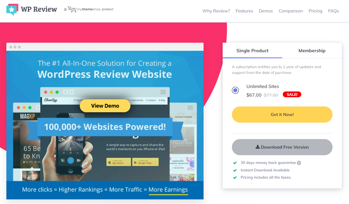 wp Review-Plugin