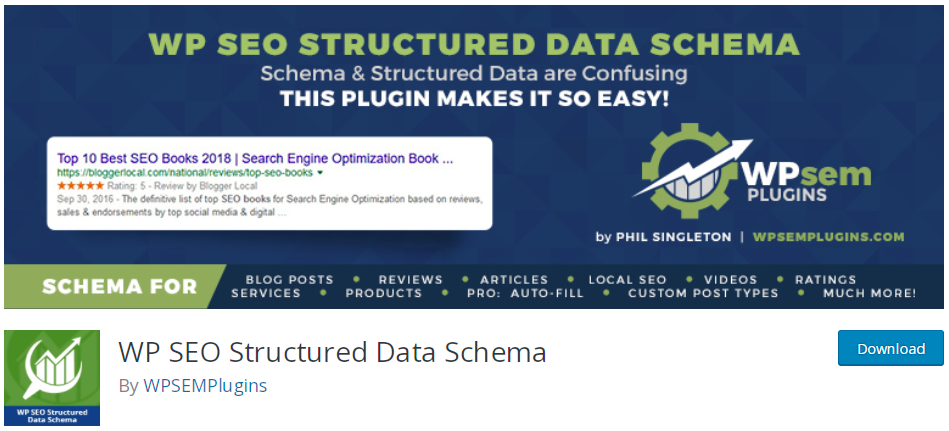 Schéma de données structurées WP SEO