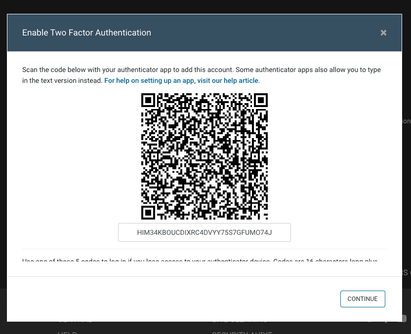 Wordfence Zwei-Faktor-Authentifizierung