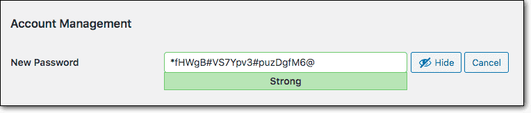 Güçlü şifre