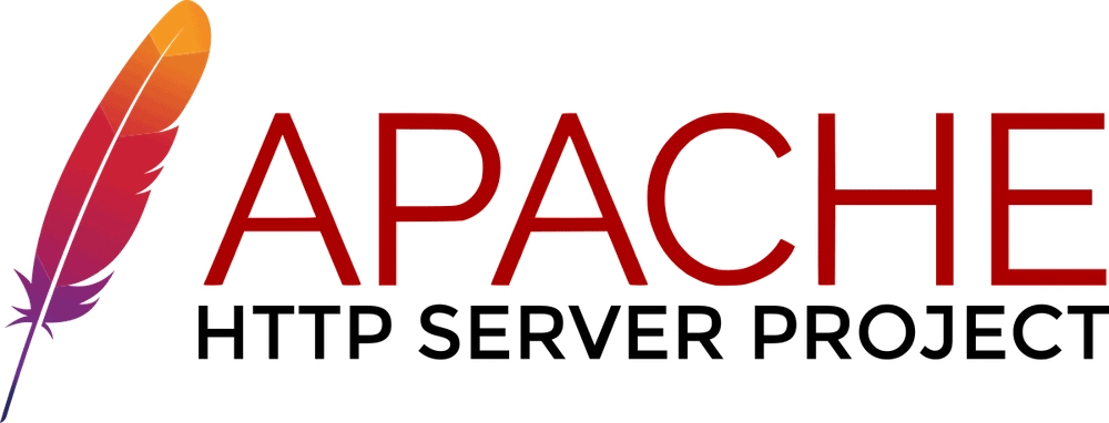 O logotipo do servidor Apache HTTPS.