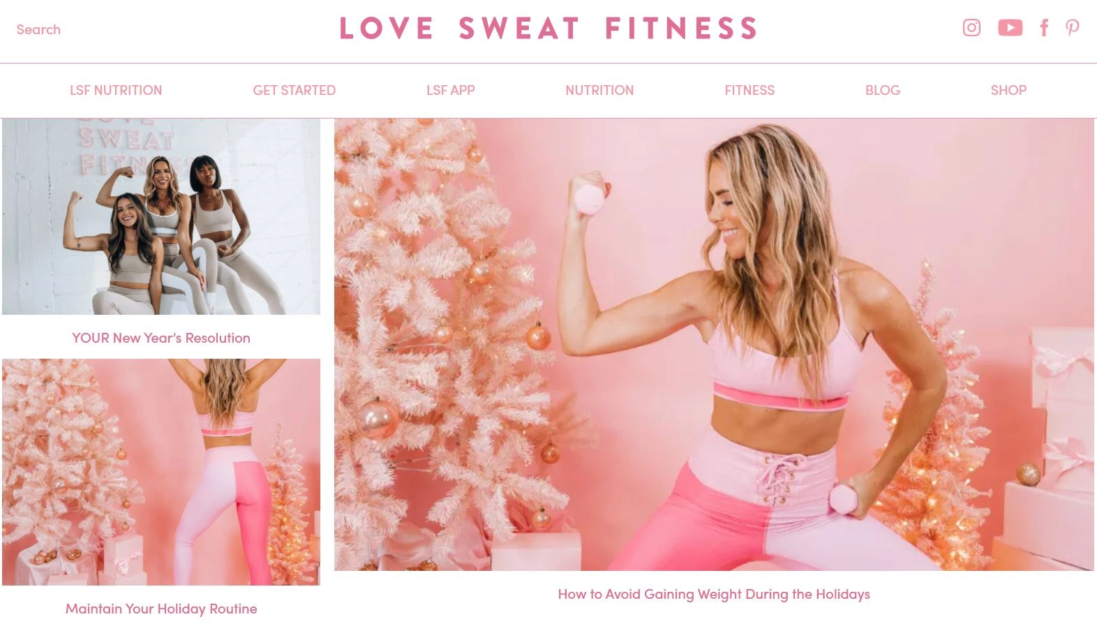 Der Blog Love Sweat Fitness gehört zu den profitabelsten Blog-Nischen; Fitness