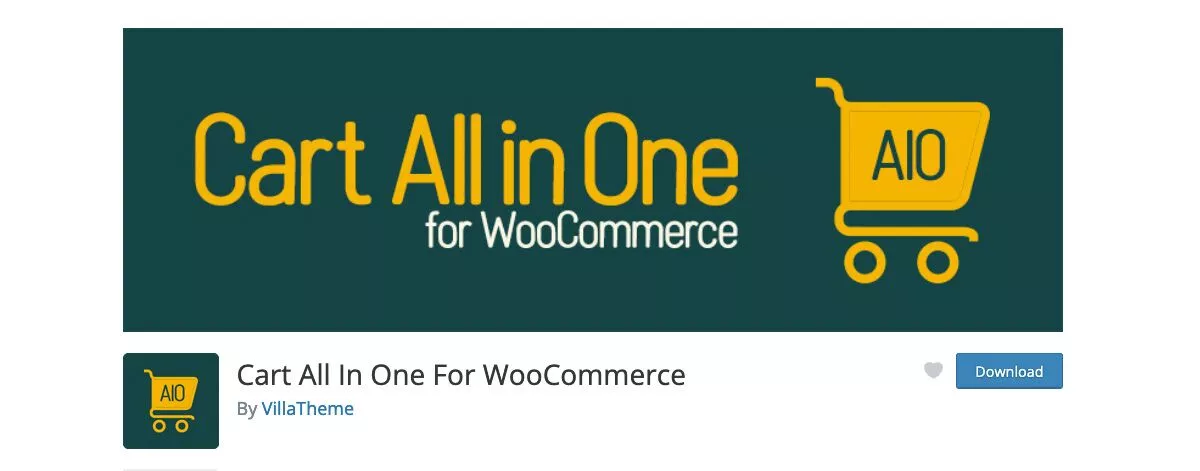 Cart All In One, бесплатный плагин корзины покупок WooCommerce