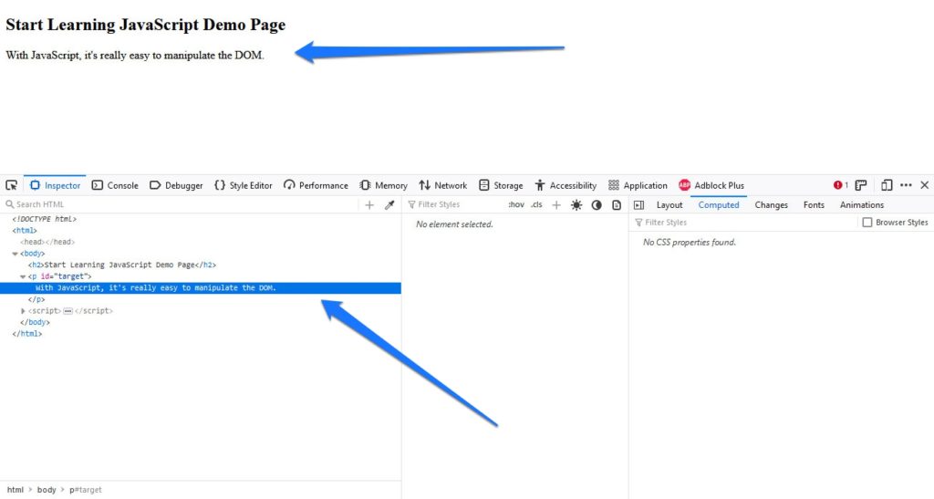 inizia a imparare a manipolare dom con javascript