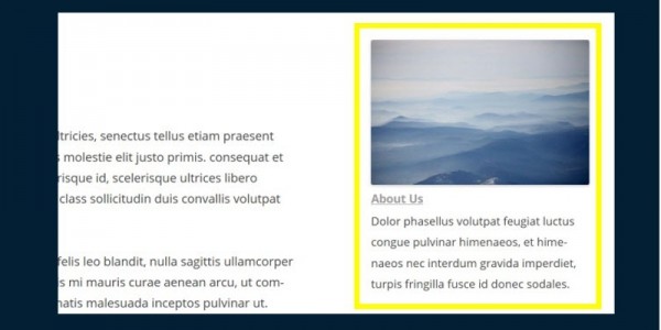 Presenta un widget di pagina