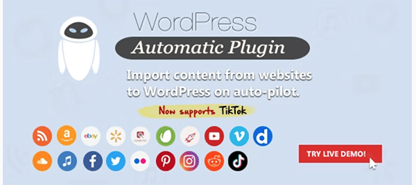 Intestazione del plug-in automatico di WordPress