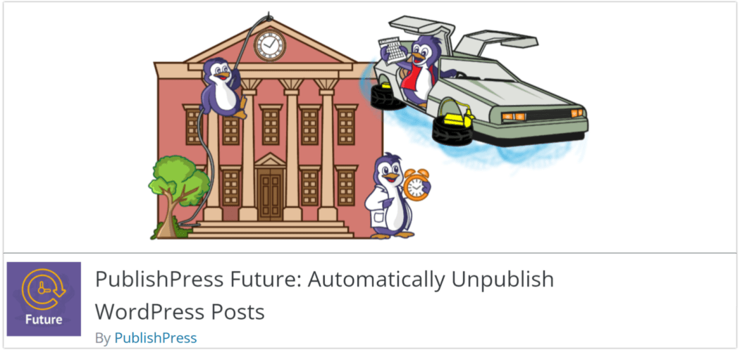 Complemento PublishPress Future.