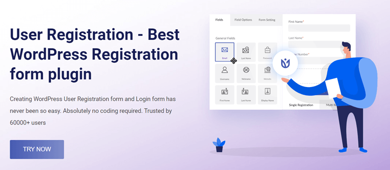 Плагин WordPress для регистрации пользователей