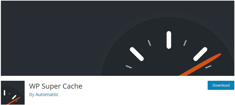 ปลั๊กอินประสิทธิภาพของ WP Super Cache WordPress