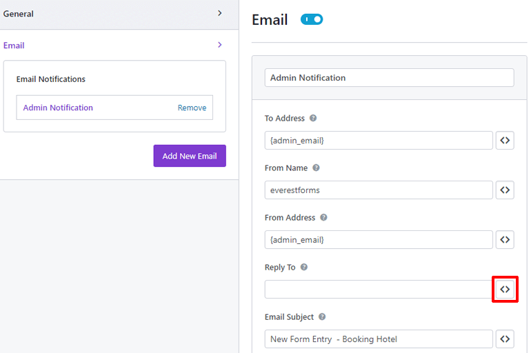 Butonul Shortcode