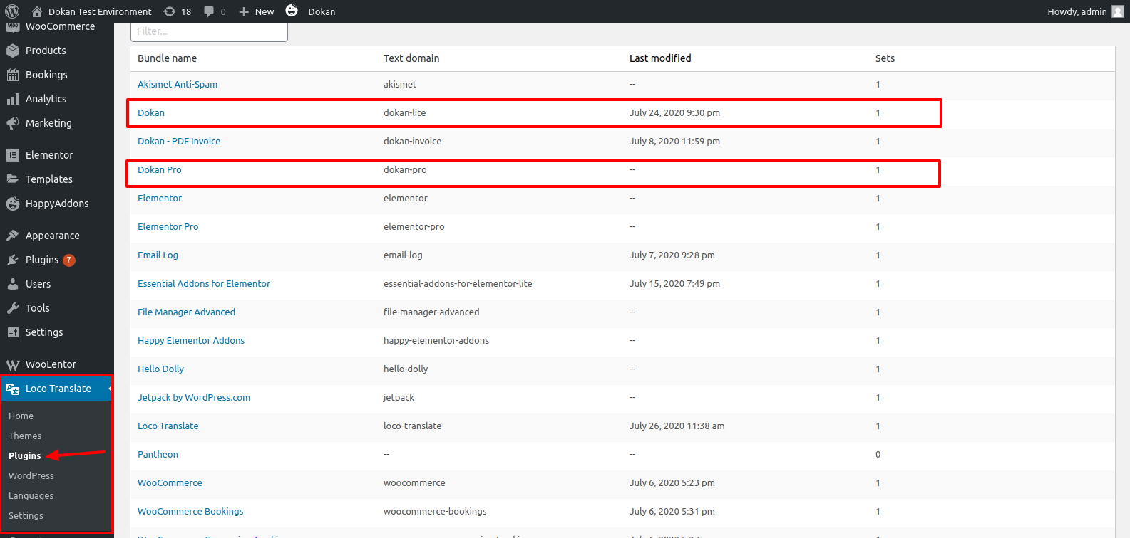 Traduzione di plugin per WordPress