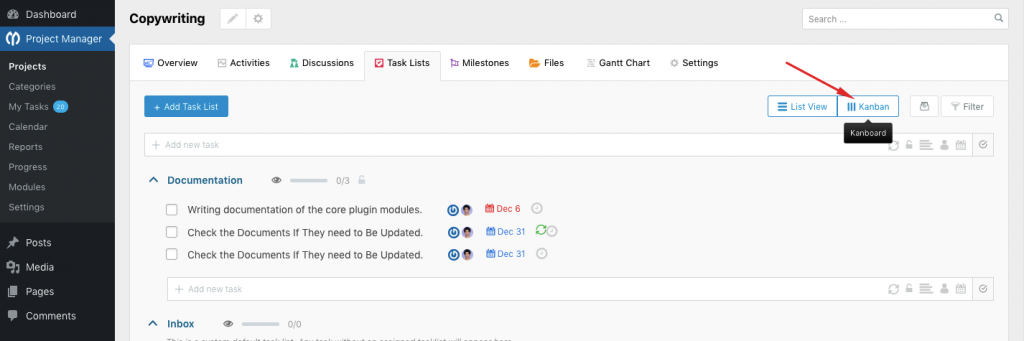 kanban-board-barre verticali