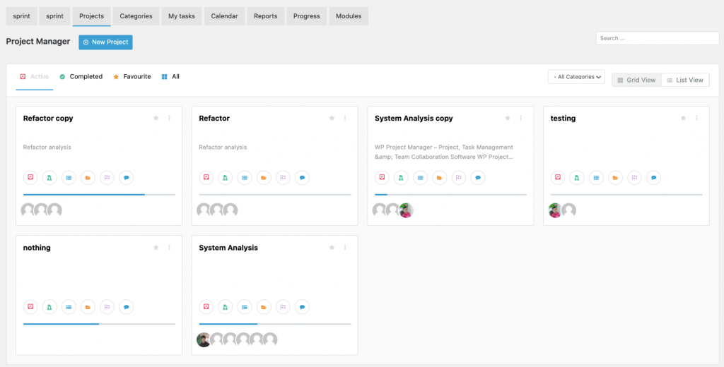 mengelola proyek menggunakan wordpress