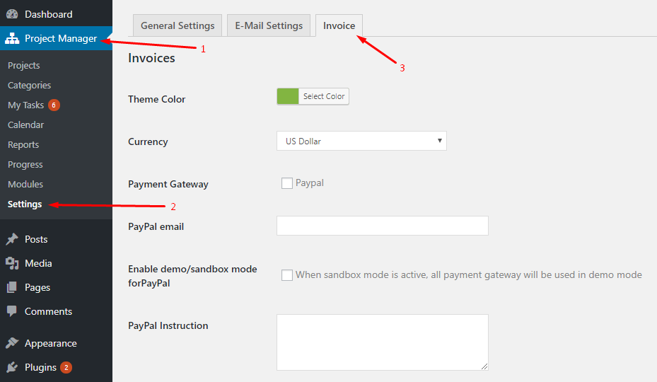 configure-invoice-settings